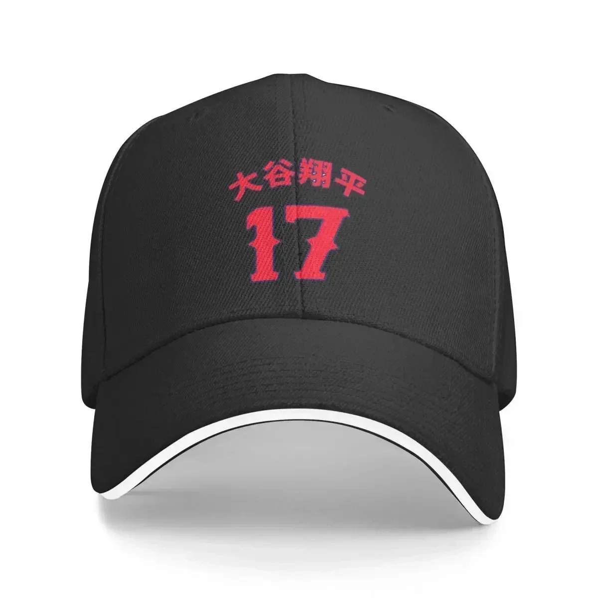 Kanji-Ohtani Shohei For Red Base Cap Fashion Casual Baseball Caps Adjustable Hat Hip Hop Hats Customizable polychromatic