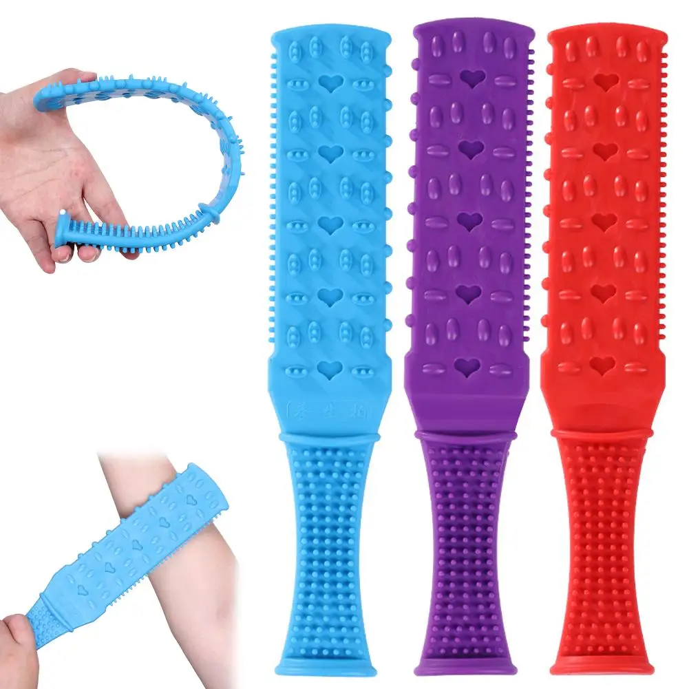 

Massage Stick Body Massager Scratching Plate Extended Portable Clapping Massager Clap Hammer For Shoulder Body Relaxation