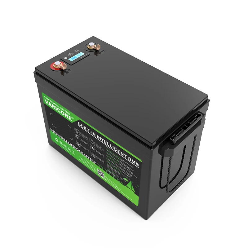 بطارية VariCore 12 فولت 200 أمبير 280 أمبير 310 أمبير 340 أمبير في الساعة LiFePO4 مع BMS 12.8 فولت لعربة الجولف RV المعسكر على الطرق الوعرة والرياح الشمسية خالية من الضرائب