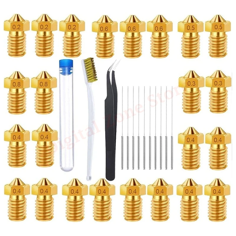 24Pcs V6 Nozzles 0.…