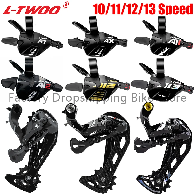 LTWOO 10V 11V 12V 13 Speed Racing MTB Bicycle Derailleur Groupset A7 AX AT11 AT12 AT13 Shifter Switches 1x10S 1x11S 1x12S Parts