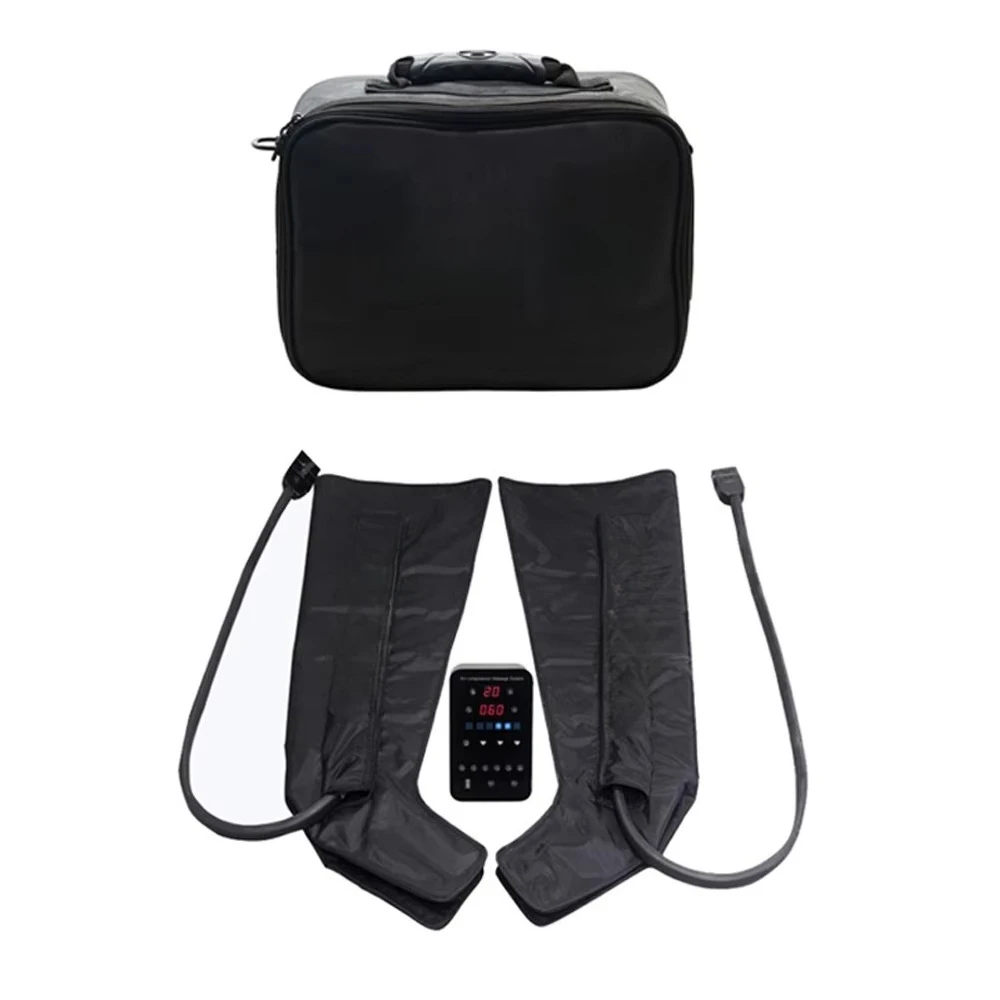 

Air Pressure Compression Leg Massager Boots Recovery air Compression Therapy System Bloods Circulator 6 Chamber Massager