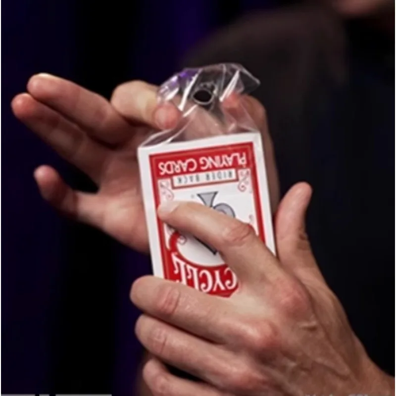 أومني الهواء بواسطة فيكتور سانز بطاقة ماجي خدع عن قرب الوهم شارع ماجيا الحيل الدعامة المهنية كتلة بلاستيكية شفافة