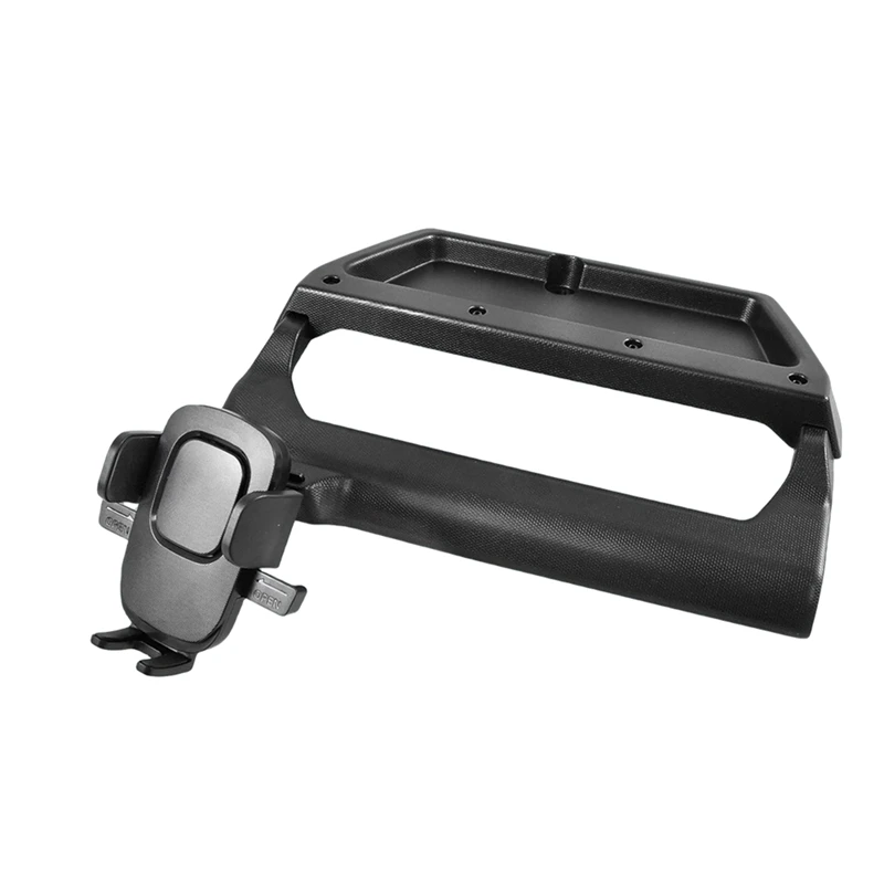 

Держатель телефона на приборной панели для Ford Bronco 2021-2023, регулируемый лоток для хранения на приборной панели на центральной консоли, крепление для мобильного телефона