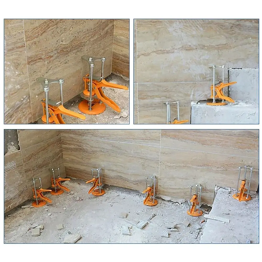 

1 шт. Регулятор высоты для керамической плитки, дверных панелей, стеновых кирпичей, плитки, инструмент для подъема и регулировки, домкрат для укладки плитки