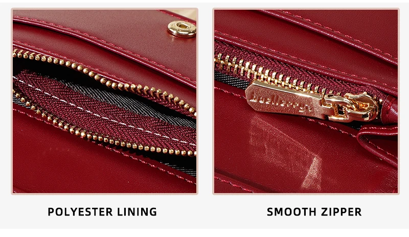 High-Quality New Women's Short Wallet High Capacity Card Clips Simple Zipper Coin Pocket Photo Holder Wallet for Girls