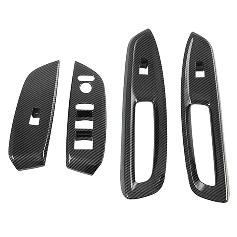 

Car Inner Door Window Lift Armrest Switch Panel Cover Trim Frame for Honda Fit Jazz