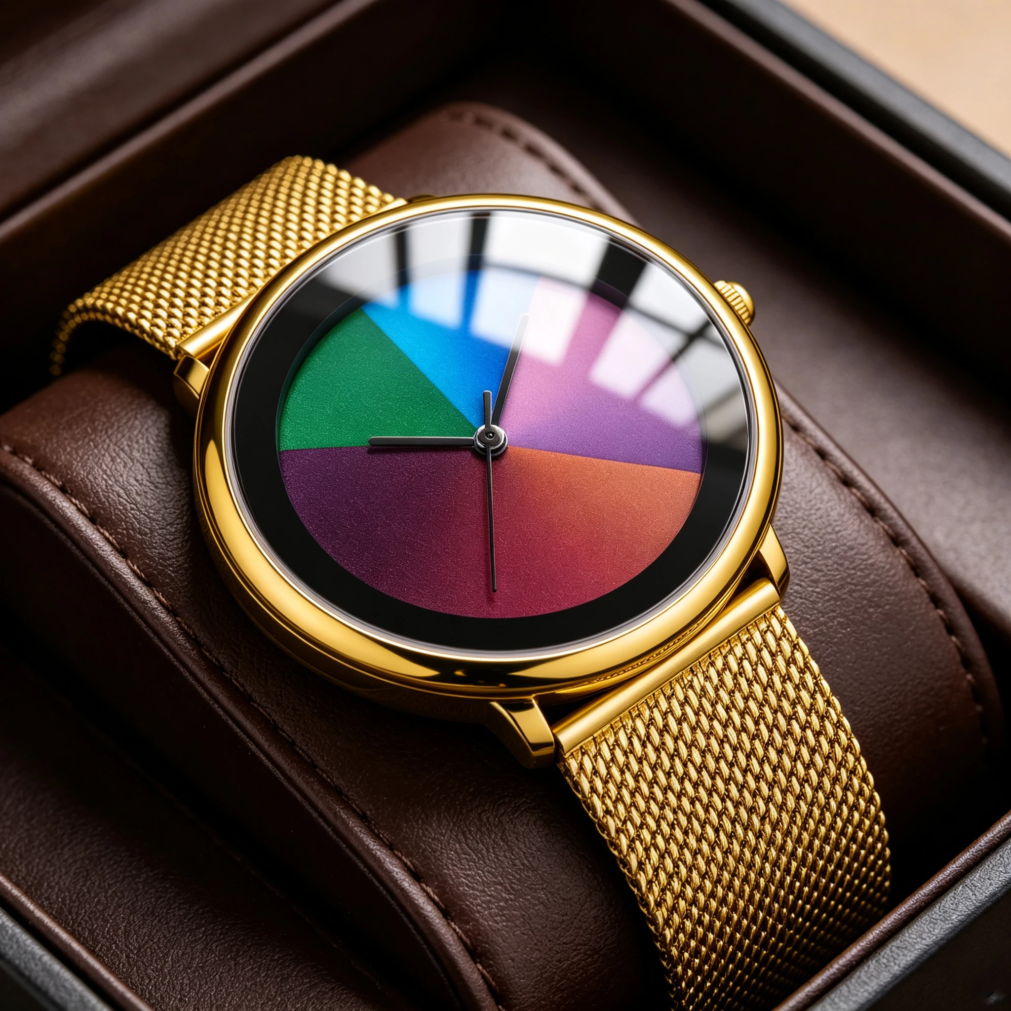 LIGE New Unique Women Watches Simple Ultrathin Steel Lady Watch Fashion Casual Colorful Changing Dial Quartz Wriswatches Gift