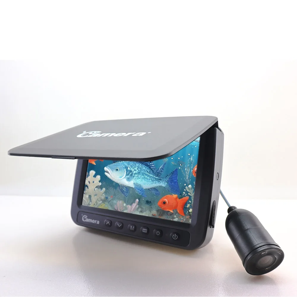 

HR-5020X Professional Underwater Camera With IR LED Light Winding Reel 5inch 20m Ip68 Deeper Fish Finder for Fisherman Gift
