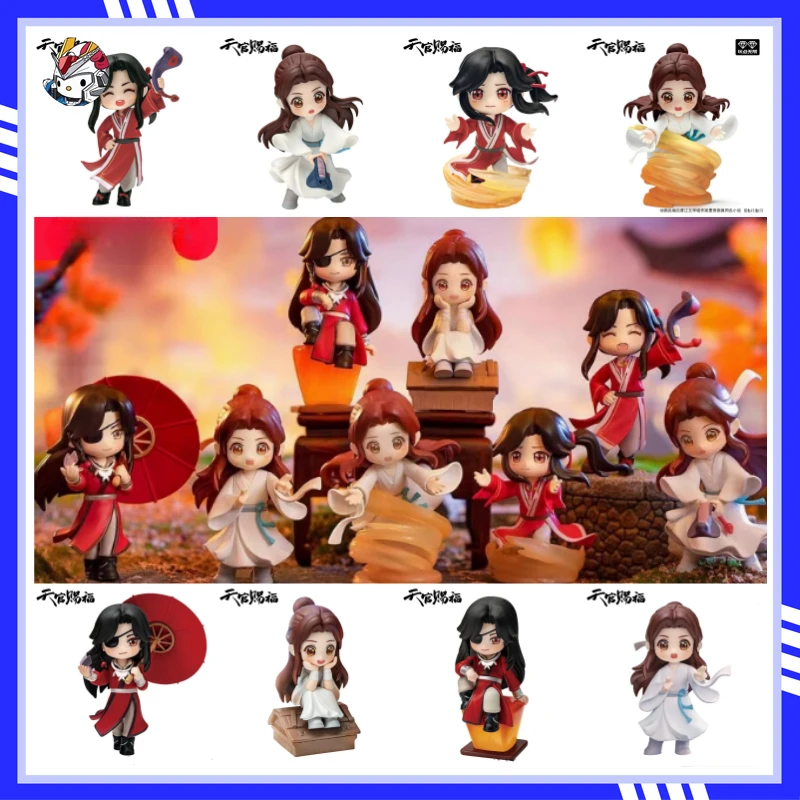 В наличии Небесное официальное благословение Xie Lian Hua Chneg San Lang Lucky To Meet You Series Фигурки Модель Аниме Игрушки Подарок