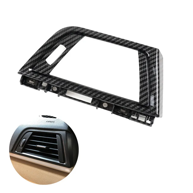 LHD Carbon Texture For BMW 3 Series F30 F35 Car Accessories Right Side Air Condition Vent Grill Outlet Frame Cover Replacement