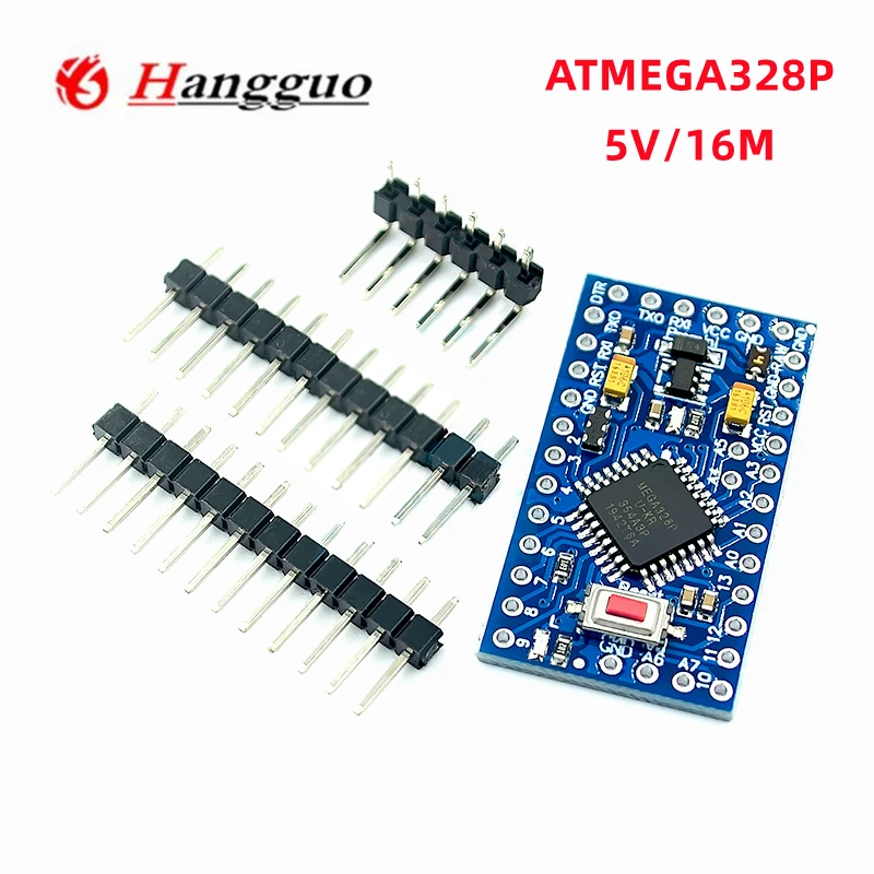 5 pz Pro Mini 328 Mini 3.3V/8M 5V/16M ATMEGA328 ATMEGA328P-AU 3.3V/8MHz 5V/16MHZ per Arduino