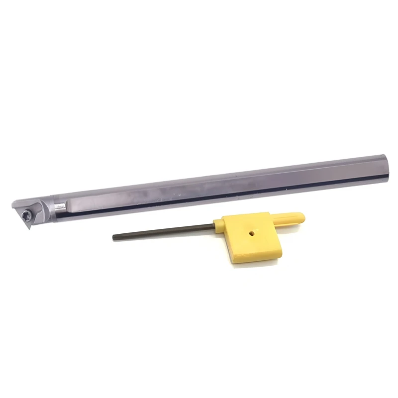 Alat Pembubutan Internal Tahan Guncangan Baja Tungsten C06K-C16Q SCLCR/SCLCL/SCKCR/SCKCL 06 09 Kompatibel dengan Sisipan CCGT0602/09T3