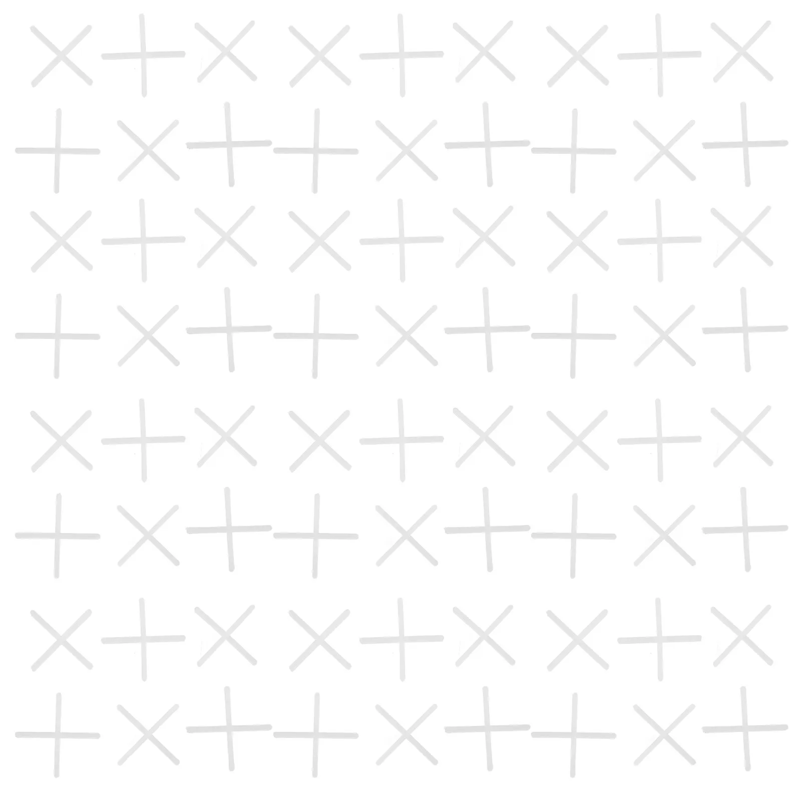 500Pcs Tile Spacers Cross Shaped Plastic Accurate Positioning Levelers for Floor Wall Ceramic Tile Installation Tools