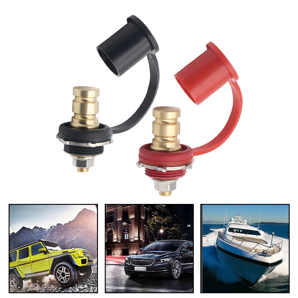 

Сверхмощный клеммный разъем аккумулятора 250 А с латунью для легковых автомобилей, лодок, автофургонов и морских применений, поддерживающий стабильный поток тока