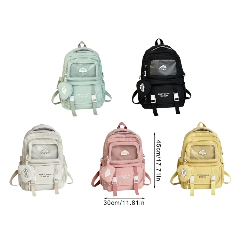 Rucksack japanischen Stil, lässiger Tagesrucksack, Schüler-Schulrucksack, hübscher Rucksack