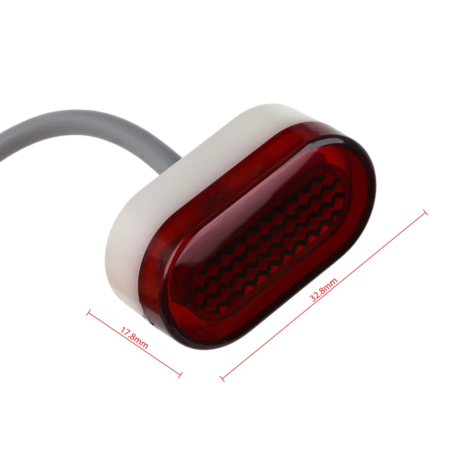 Kotflügel Hinten Warnung Blinkende Rücklicht Für Ninebot F20 F25 F30 F40 Kotflügel Elektrische Roller Licht Lampe Sicherheit Ersetzen Teile