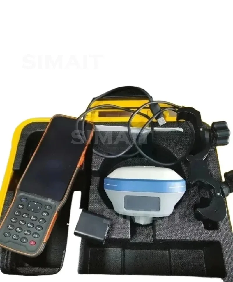 i73 + X6600 GNSS RTK Survey System 1408Ch IMU Rover, High-Precision Land Surveying Kit
