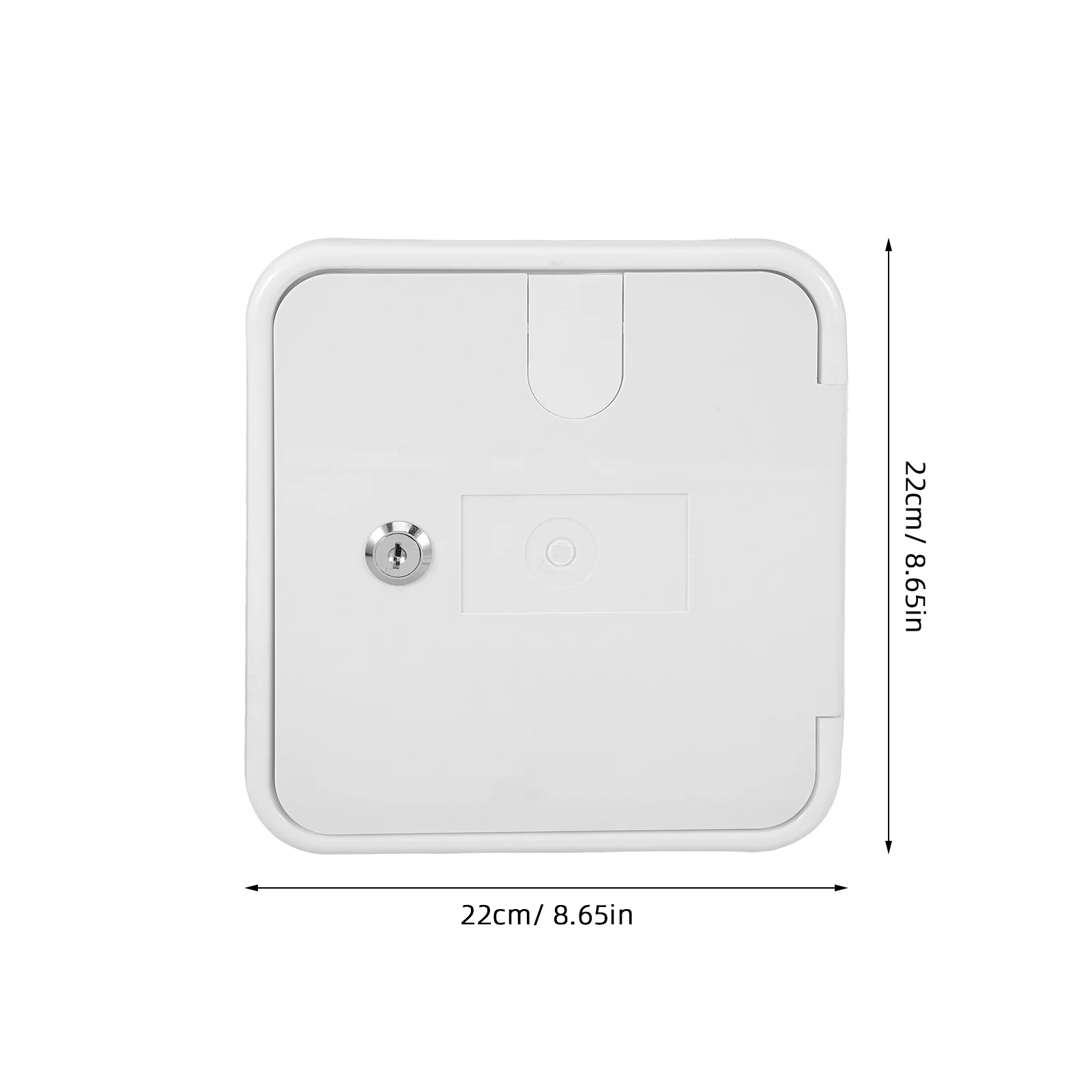 باب فتحة كابل الطاقة RV مع براغي فحص كهربائي، تركيب الوصول، استبدال Campervan Rv الخارجي #2