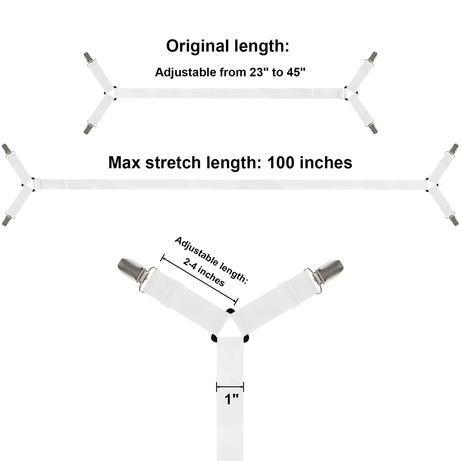 조절식 시트 클립 식탁보 커튼 소파 커버 시트 버클, 미끄럼 방지 텐트 리테이너 침대 커버 가구, 생활 필수품