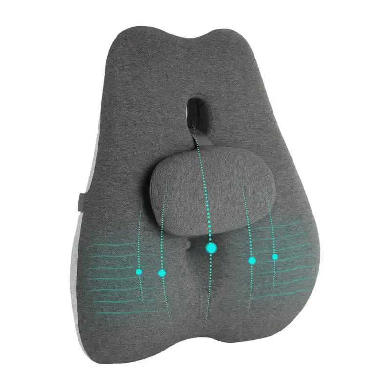 Chair Waist Support Pillow Desk Chair Back Support Cushion Ergonomic Firm Back Support Desk Chair Back Support Cushion Ergonomic