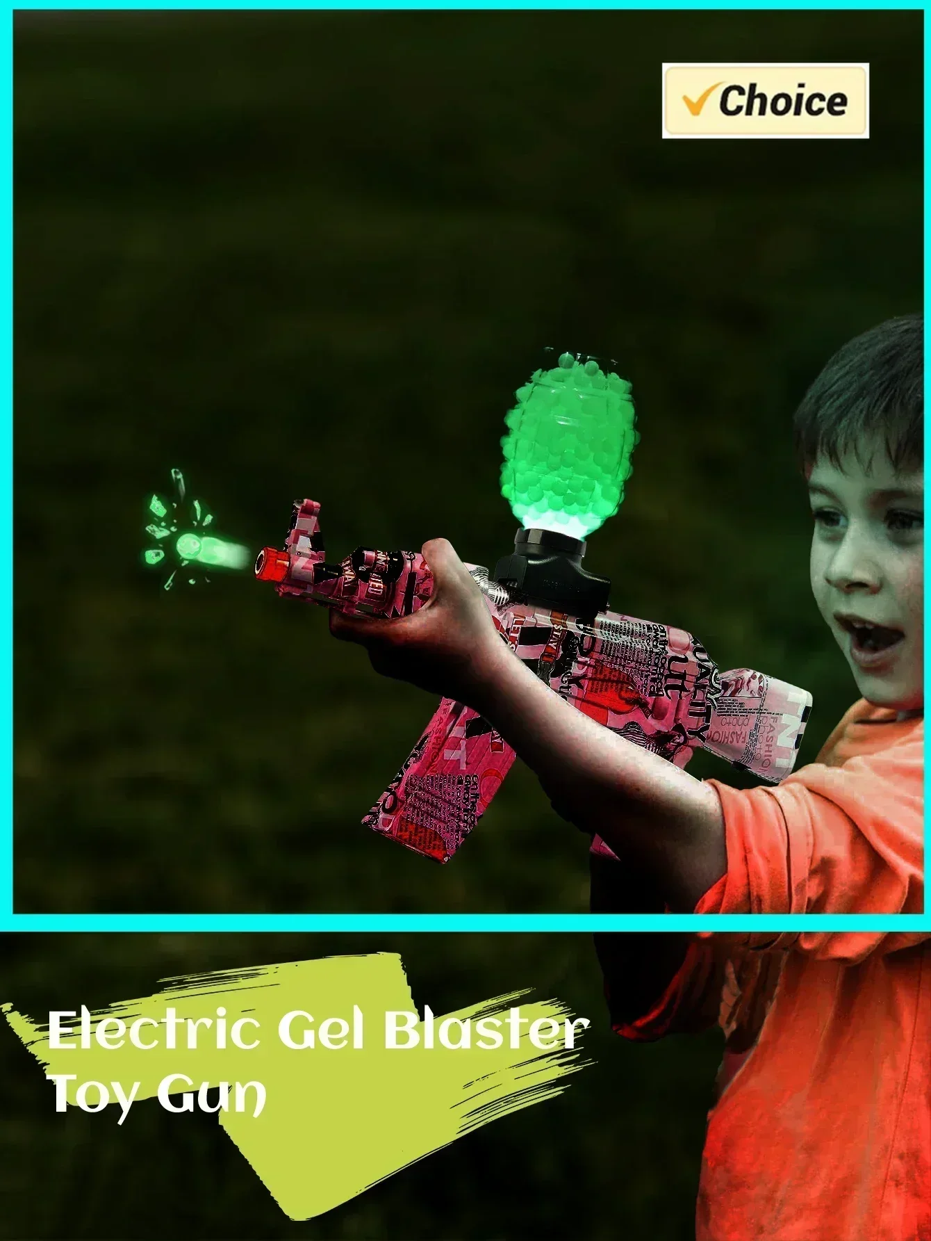 Bw (grow in the dark) contas de bola de água recarga de munição balas de gel de água contas 7-8mm para brinquedos de arma de blaster de água