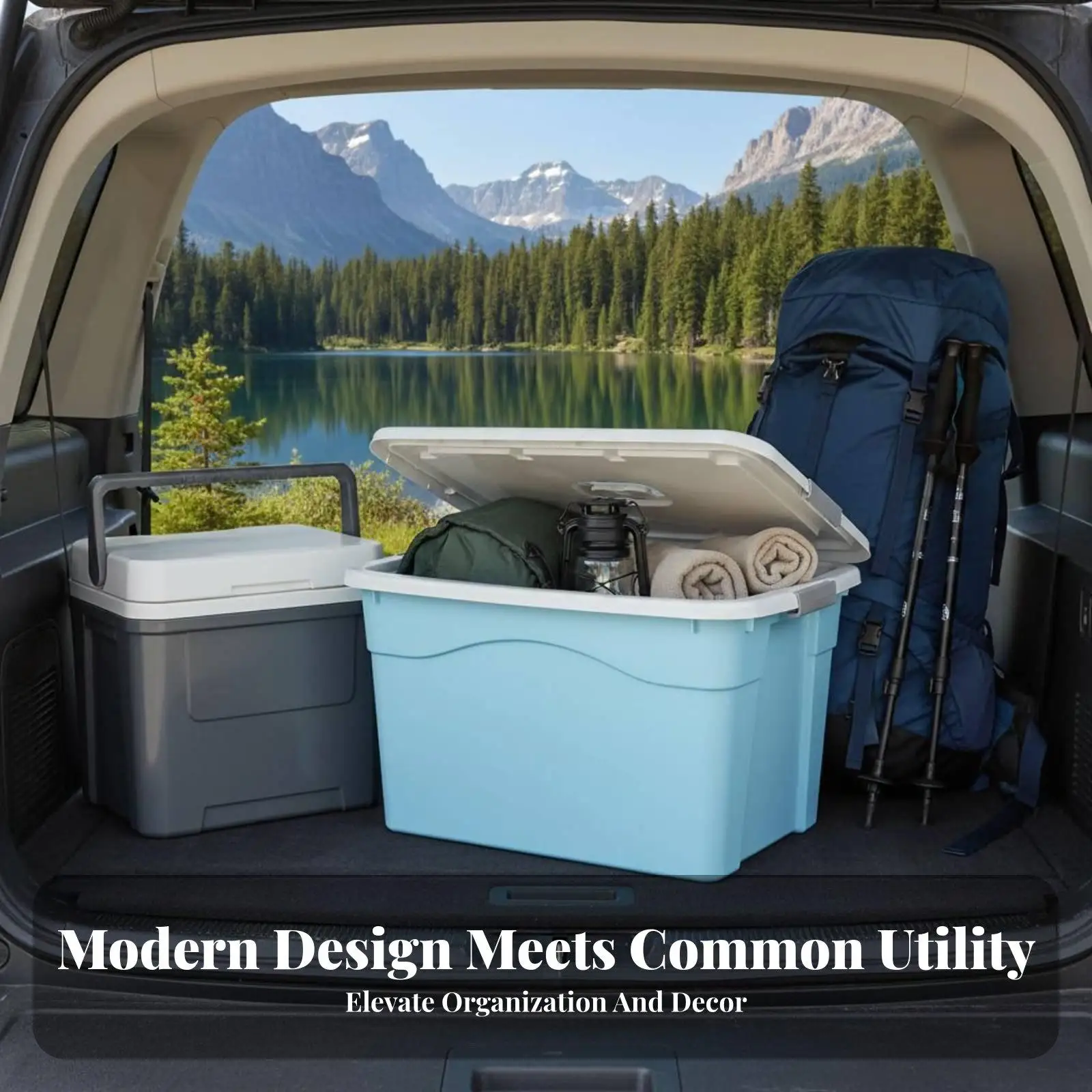 Wheeled Storage Box Organizer Easy Move Solution for Quilt Clothes Toys Bedroom Living Room Car Home Storage