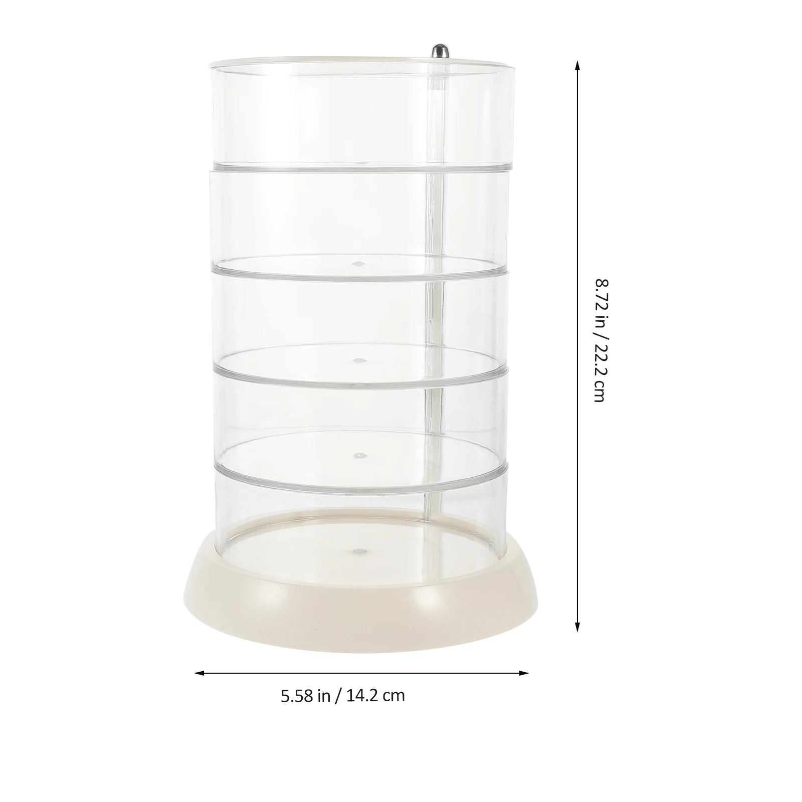 

Multi-layer Jewelry Storage Display Stand Hair Tie Organizer Boxes Clip Organiser Accessories Jewellery Tray