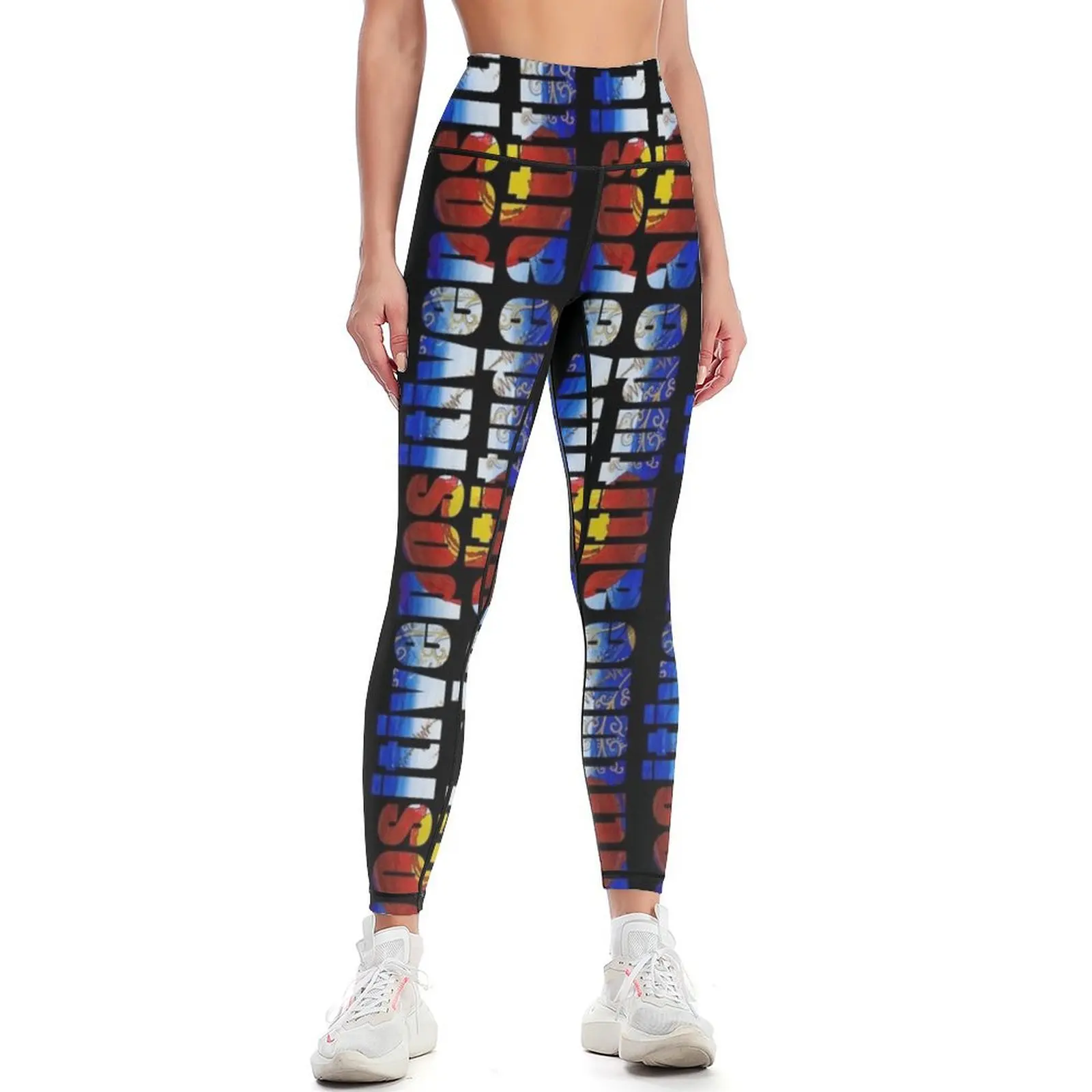 

Positive Altitude Leggings Pants sport sports woman gym gym's clothing gym top Womens Leggings