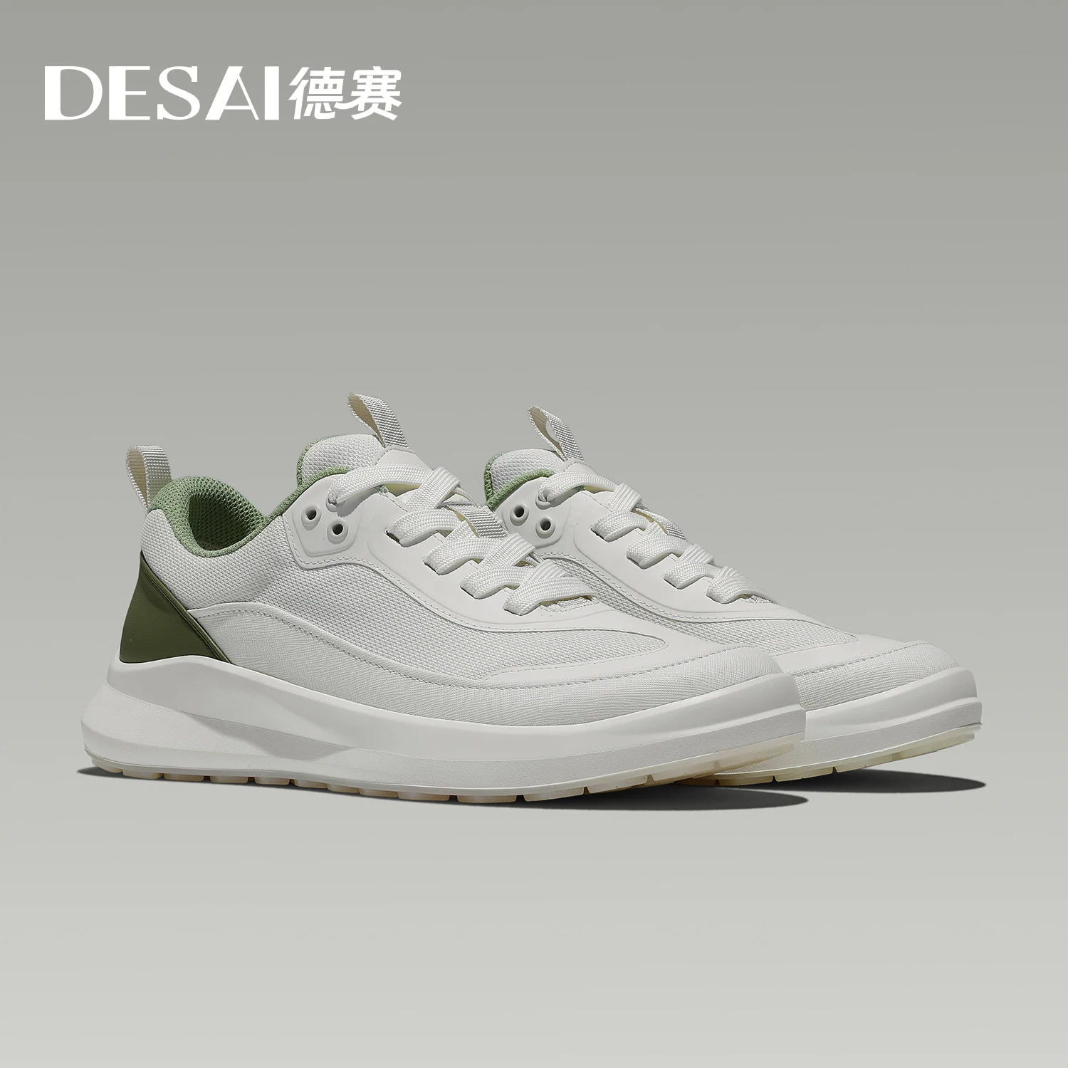 

DESAI Breathable men's casual shoes with soft soles for comfortable sports and running shoes for commuting