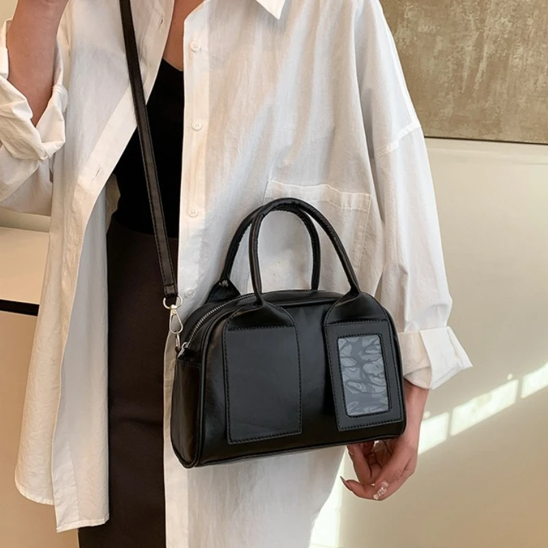 2026 New Y2K Harajuku Shoulder Bag Women Korean Transparent Ita