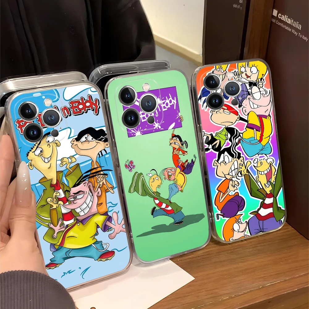 Ed E-Edd N Eddy Phone Case for iPhone 16 15 8 7 6 6S Plus X SE XR XS 14 11 12 13 Mini Pro Max Mobile Case