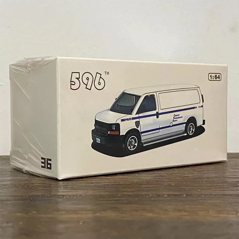 Novo modelo de carro de liga em escala 596 1:64 20-69 minibus carro limitado coleção infantil brinquedo presente de aniversário em estoque envio rápido