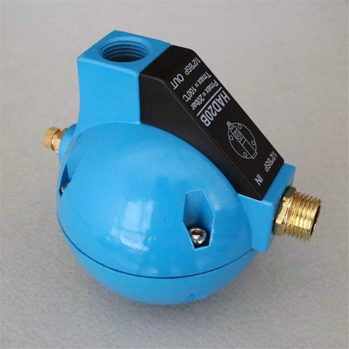 ABZV-HAD20B Válvula de drenaje flotante automática de aire comprimido 1/2 pulgada BSP 400L/M Máquina de agua condensada