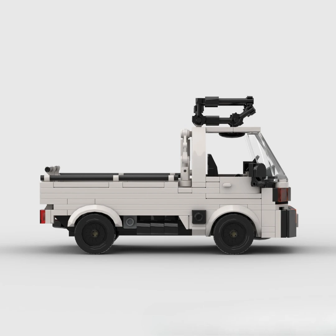 مجموعة بناء شاحنة بيك اب لبنات البناء للعبة الجذعية التعليمية للأولاد #2