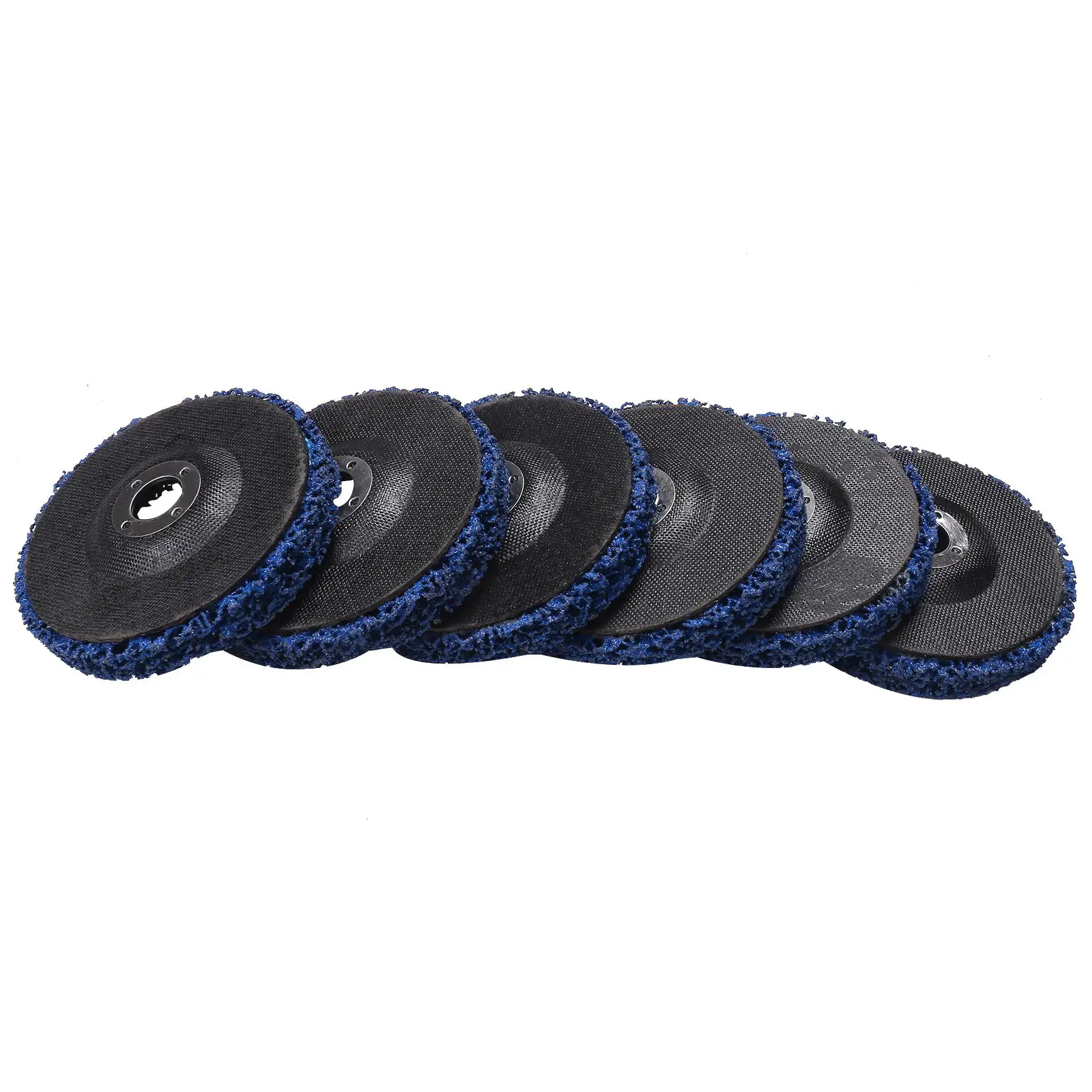 

LLCS-6 Pcs Paint Stripping Disc Wheel Rust Stripper Strip Discs For 100Mm Angle Grinder For Wood Metal Fiberglass Products