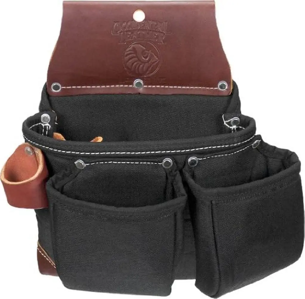 Leather B8017DBLH OxyLights 3 Pouch Tool Bag - Left Handed