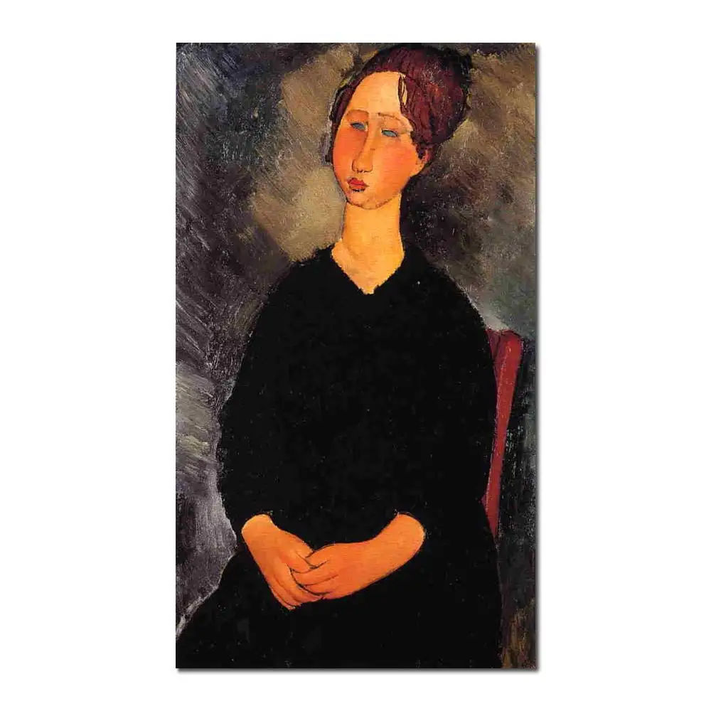 

Modern painting abstract Little Serving Woman by Amedeo Modigliani High quality Hand painted