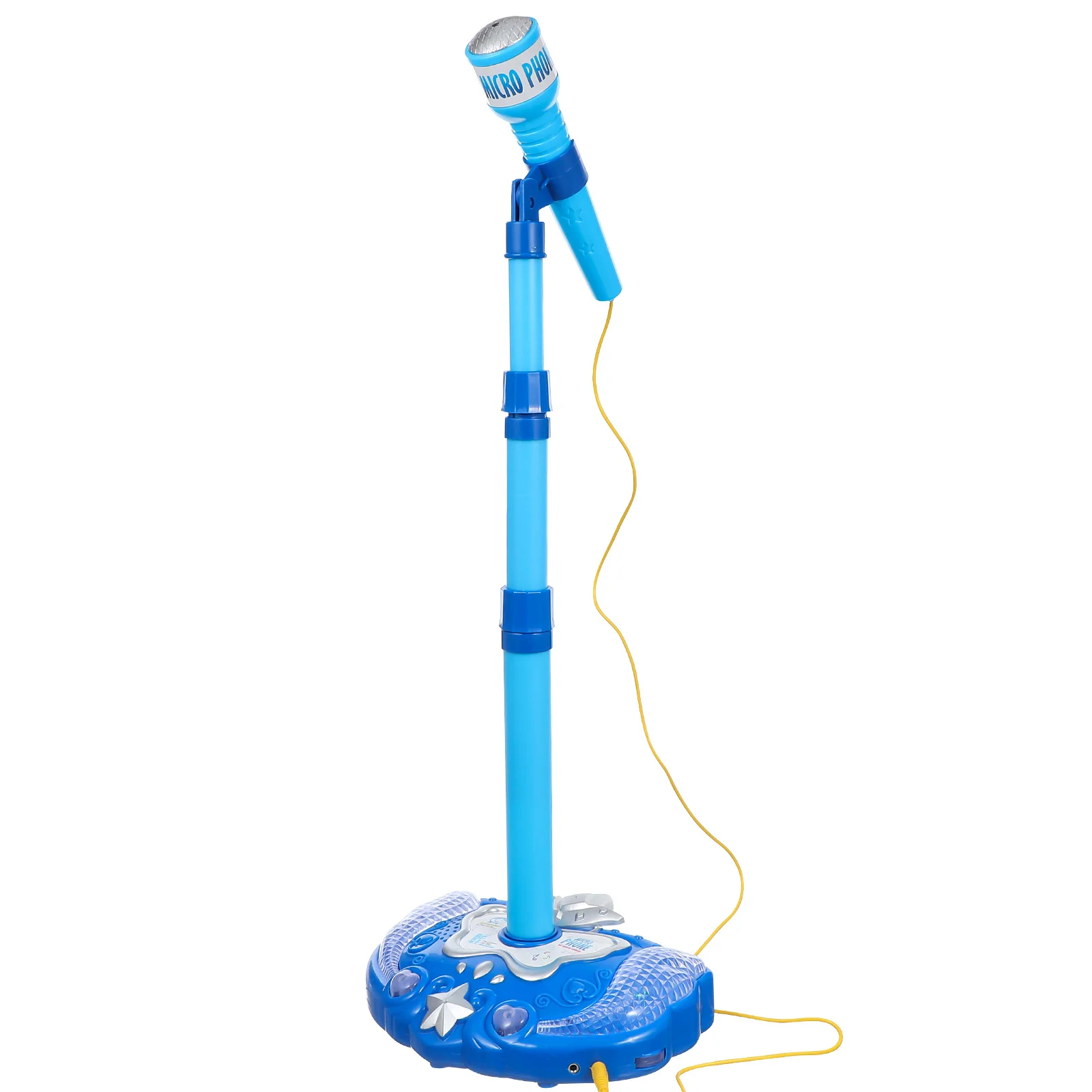 

Kid Microphone Toy Early Educational Karaoke Toy Singing Toy for for Girl Boy (Blue, Without )