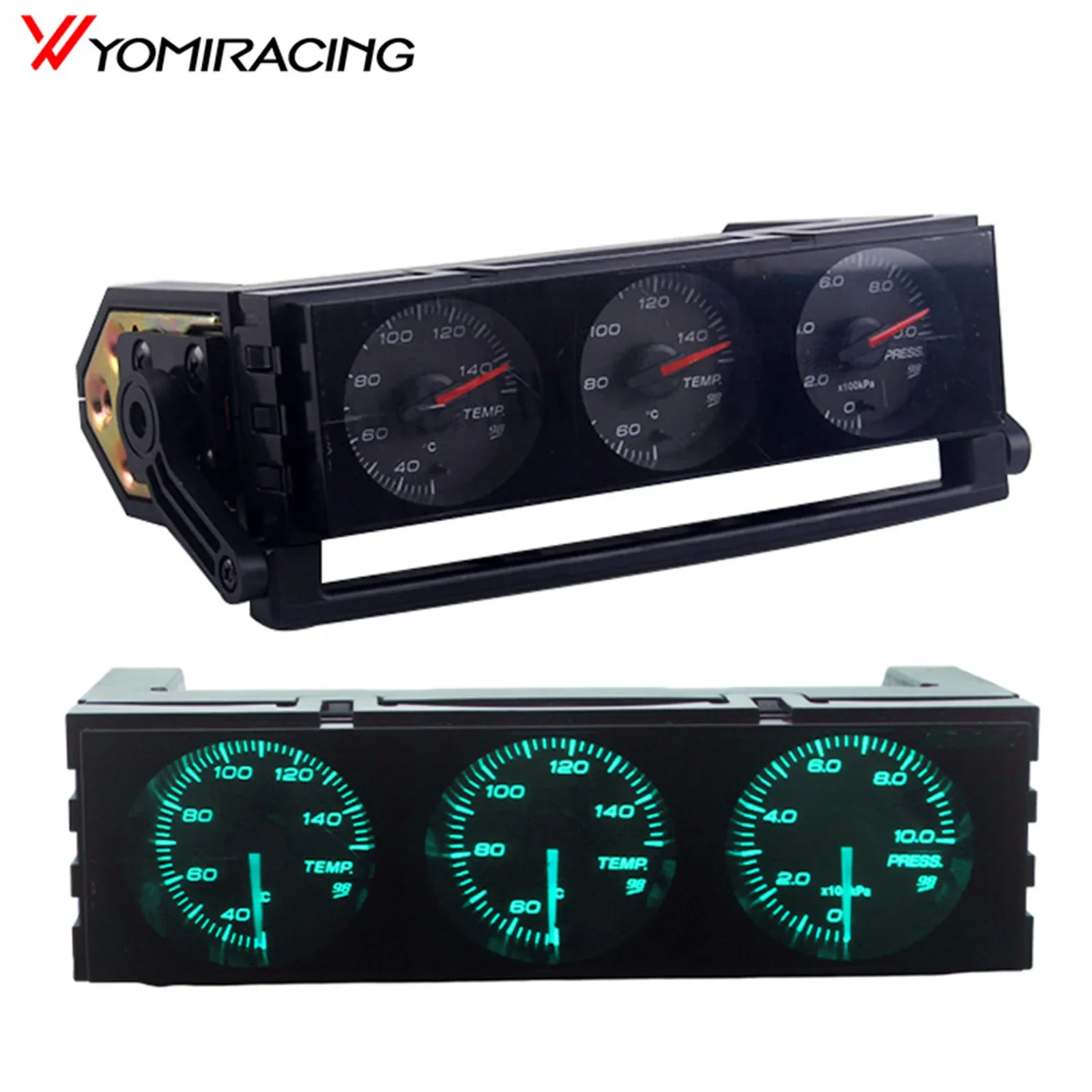 

Nippon Seiki Defi DF14405 Meter [DIN-Gauge] White Pointer/Black Dial/White Lighting 10 Background Light Colors Available