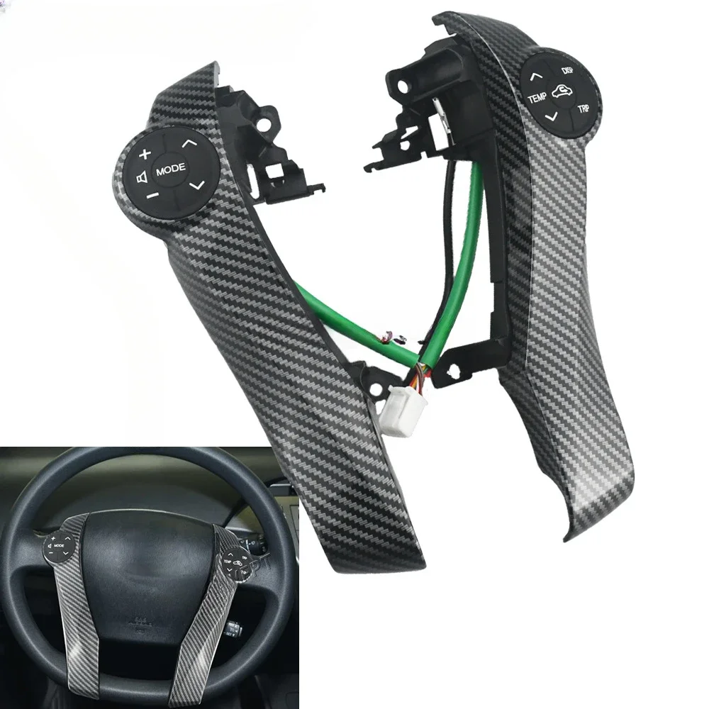 Suitable for Toyota Prius Hybrid Multi-function Steering Wheel Key Switch Accessories 45186-47030