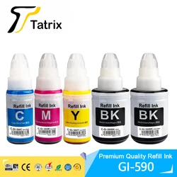 Tatrix GI 590 GI590 GI-590 Premium Compatible Color Bulk Water Based Bottle Refill DGT Ink For Canon Pixma G1000 G4010 Printer