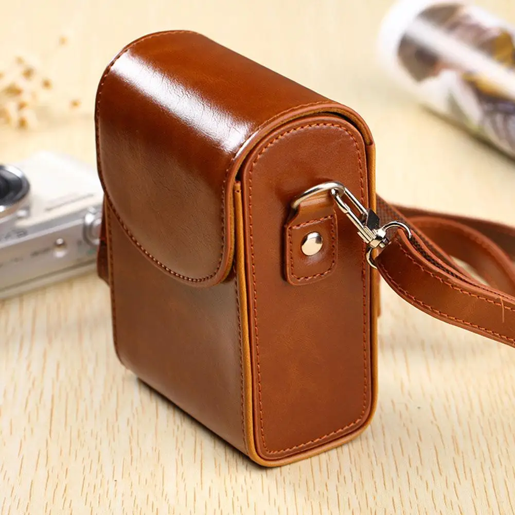 Camera Case With Shoulder Strap For Canon G7X3 G7X2 SX740 SX720 G9X For Sony RX100 HX90 HX50 Anti-fall Camera Protective Bag