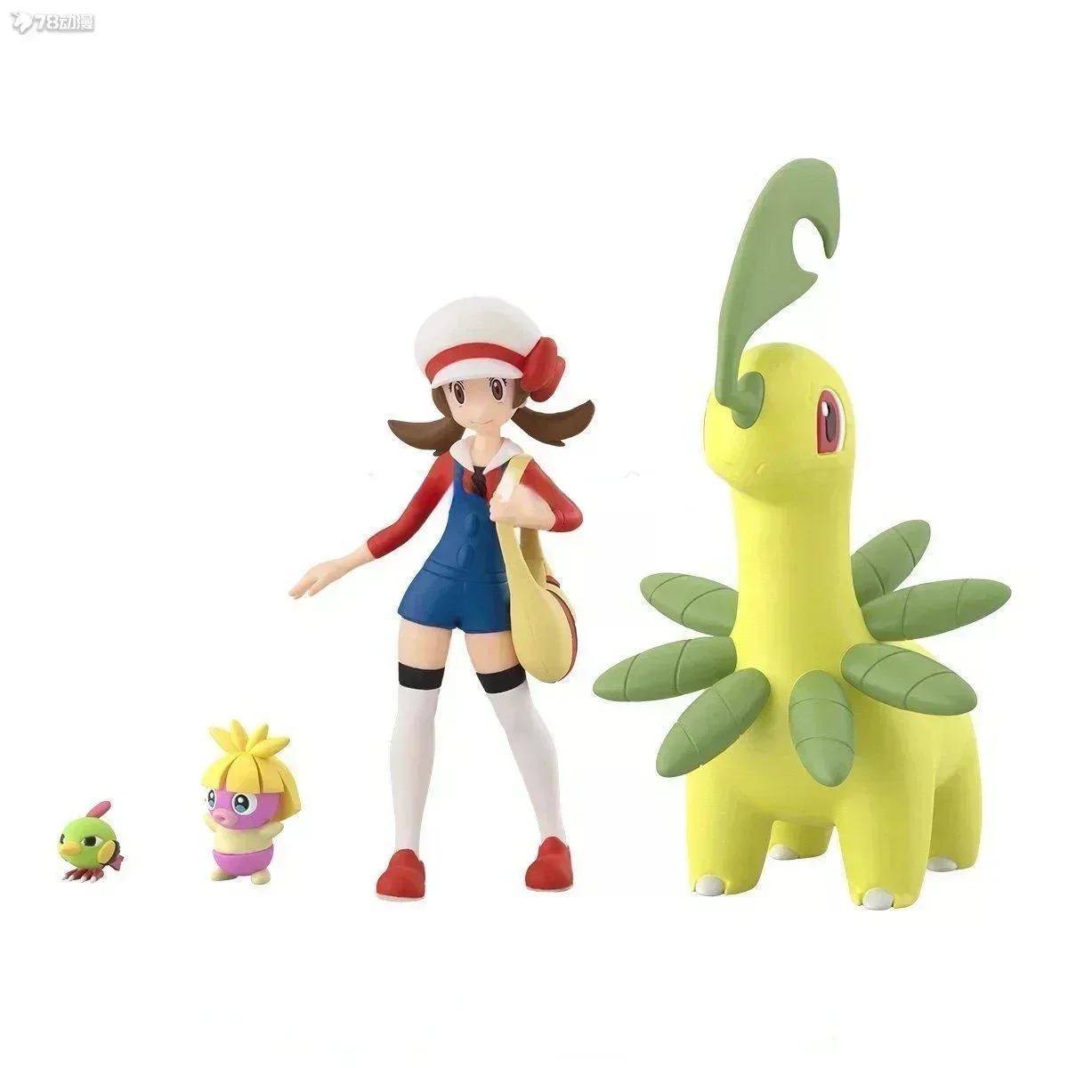 

Bandai Original Scale World POKEMON Johto Region Kotone Bayleef Silver Croconaw Morty Celebi Аниме Фигурки Игрушки на складе