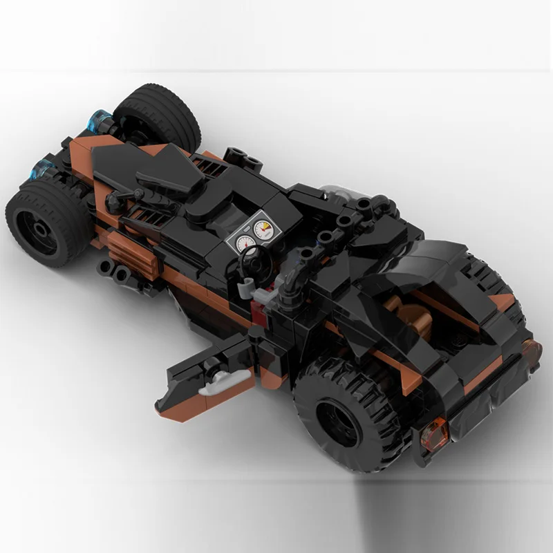 Geschwindigkeit Racing Auto Modell MOC Bausteine Kleine Modifizierte Auto Modulare Technologie Kinder Urlaub Geschenke Montieren Spielzeug Anzug