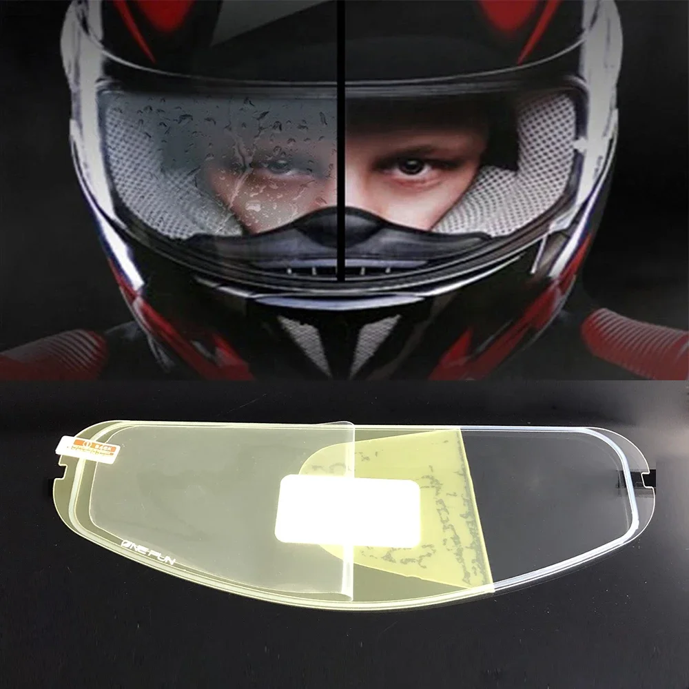 

Motorcycle Helmet Film Anti Fog Film Visor Shield Fog Resistant for MT STINGER & THUNDER 3 Lens Helmets