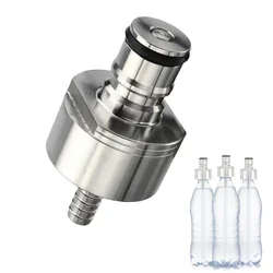 Stainless Steel Carbonation Cap Ball Lock Keg Post With Barb For Homebrew Drink PET Bottles Beer Brewing Kitchen Accessories