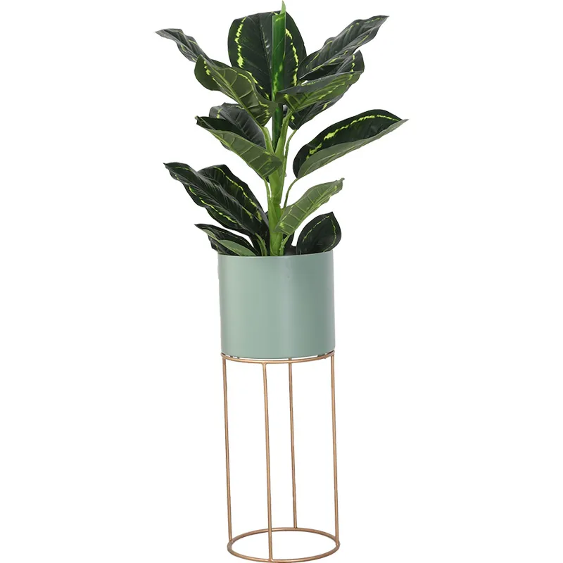 

Nordic Style Fashion Flower Pot Simulation Plant Flower Stand Decoration Pot Ornaments