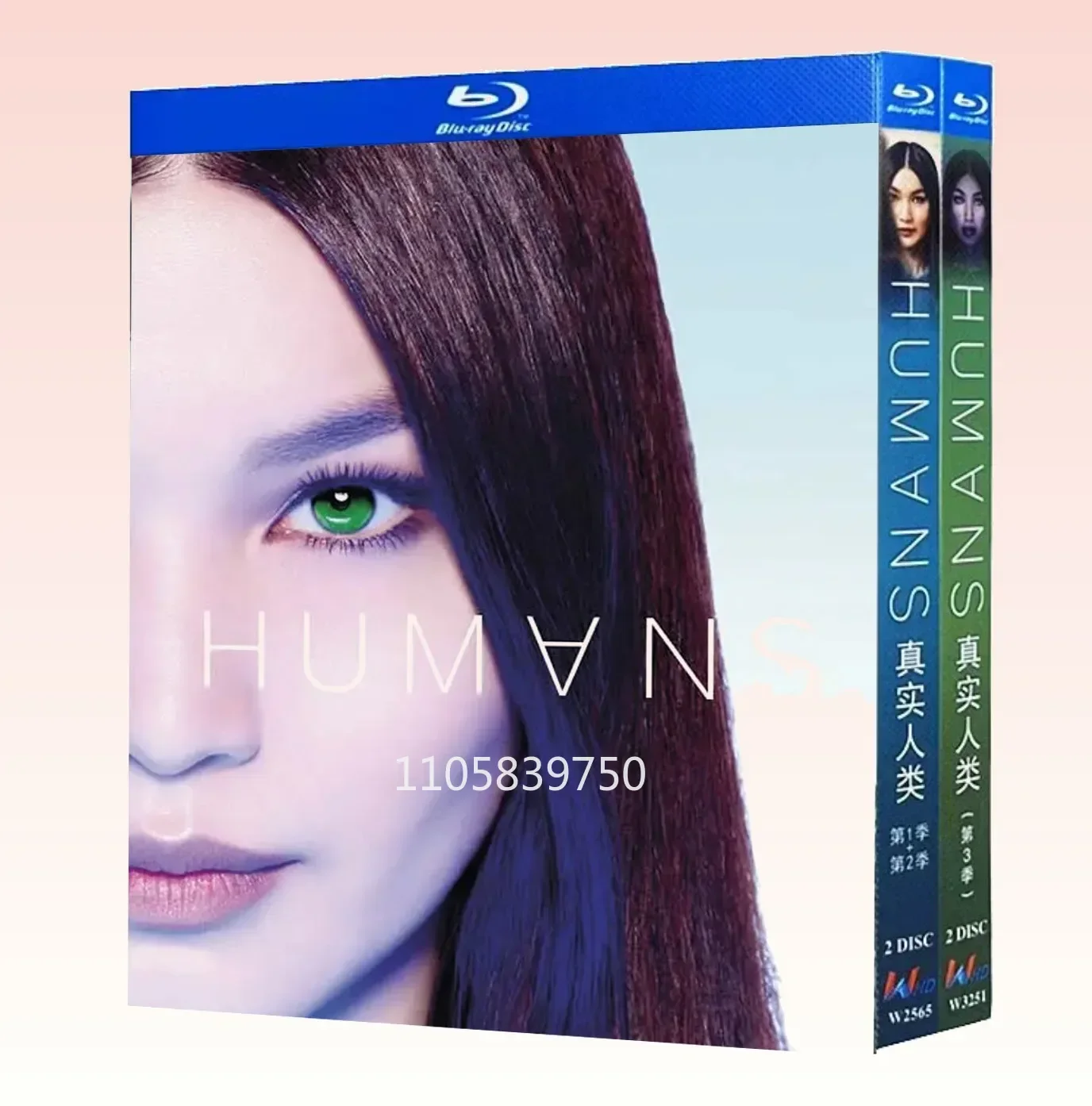 Humans Season 1-3 (2018) Series 4-Discs Blu-ray disc  High Definition BD