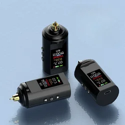 Tattoo USB Color Screen Power Supply Motor Machine RCA Mobile Wireless Power Supply 1200mAh Charging Portable Mini Battery
